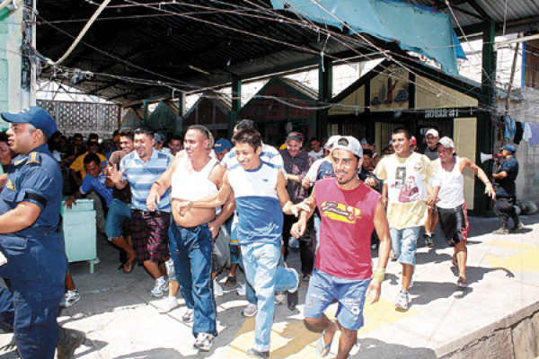 Simulacro de incendio en penal de Choluteca fue un éxito