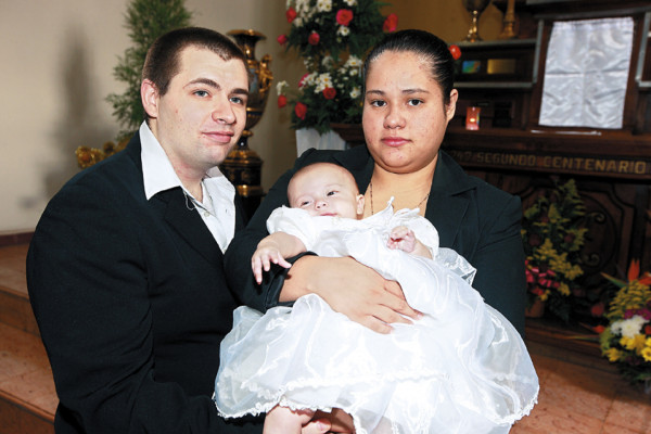 Júbilo por la nueva cristiana