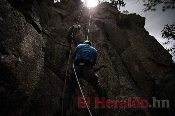 Senderismo y rapel en una hora: Así es la ruta más extrema en el Distrito Central (FOTOS)