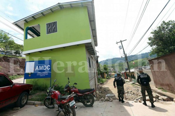 Las colonias de la capital de Honduras invadidas por la pandilla 18