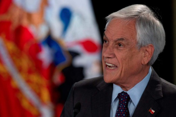 Presidente de Chile condena abusos policiales en cuatro semanas de estallido&nbsp;&nbsp;