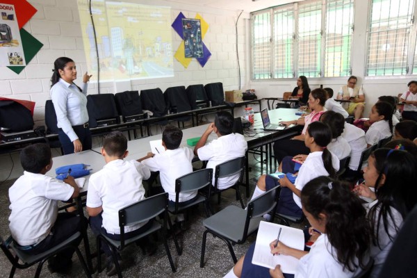 Villa Olímpica: Escolares entusiasmados por iniciar la competencia&nbsp;&nbsp;