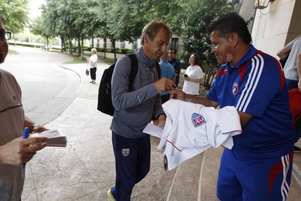Selección de Estados Unidos arribó a Dallas