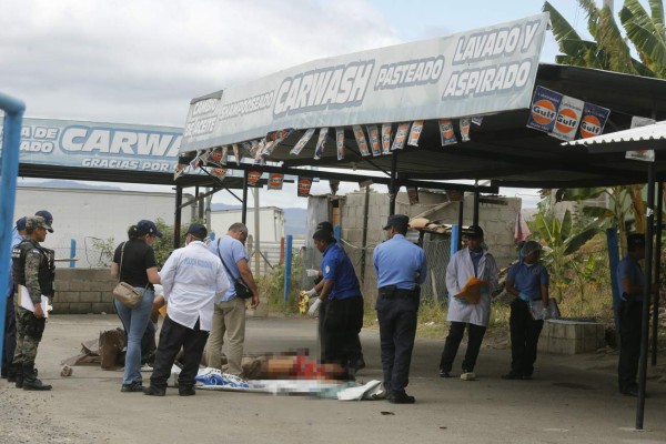 Asesinan administrador de un carwash en Altos de Toncontín