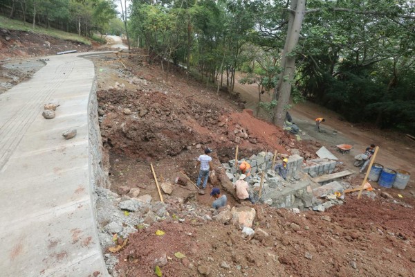 Primer sendero en el Juana Laínez está casi listo