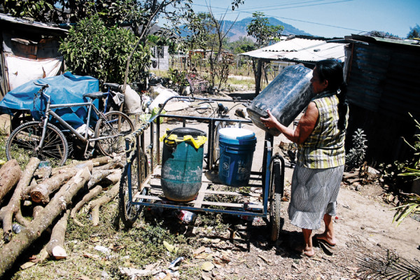 El verano arrebata 50% del agua que reciben en Danlí