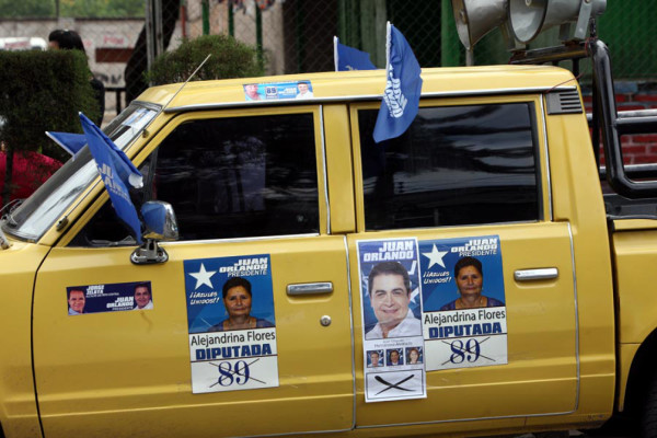 Políticos realizan cierre de campaña en la capital de Honduras