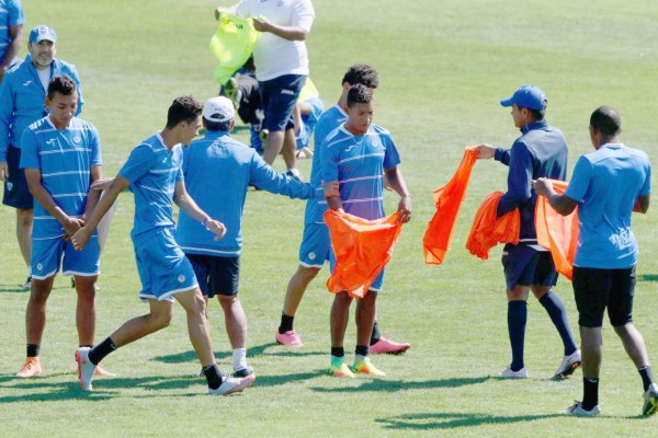 Honduras se prepara para el juego ante Corea del Sur