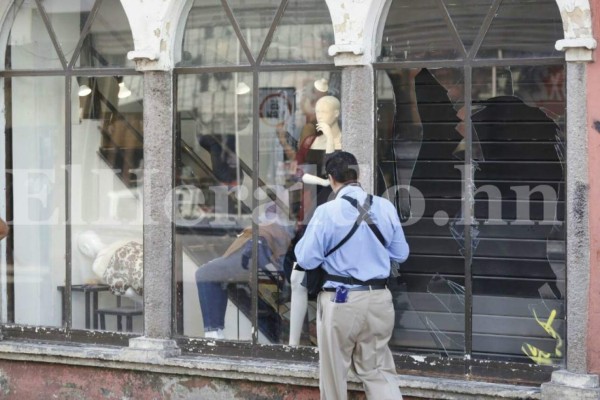 Nuevo desalojo de vendedores en el centro de Tegucigalpa