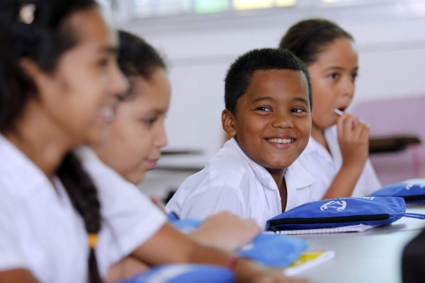 Villa Olímpica: Escolares entusiasmados por iniciar la competencia&nbsp;&nbsp;