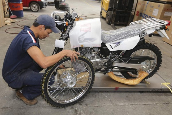 Así se arman las motos