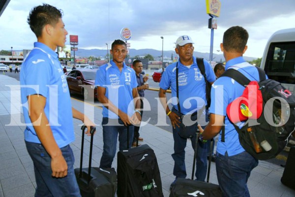 Selección Sub 23 de Honduras regresó al país tras clasificar al Preolímpico