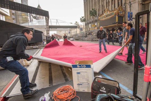 Hollywood, lista para vivir la fiesta del Oscar