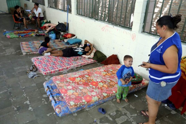 Extienden plazo de permanencia en los albergues de la capital de Honduras