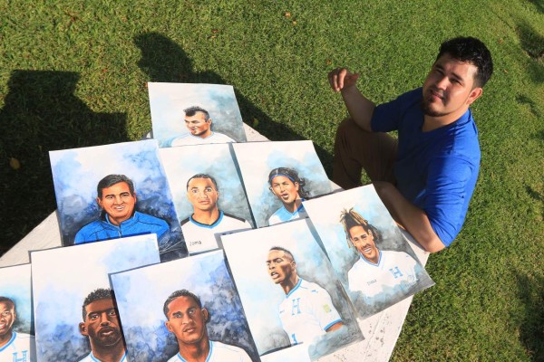 Higinio Pérez, hincha indocumentado que retrata a la Bicolor...