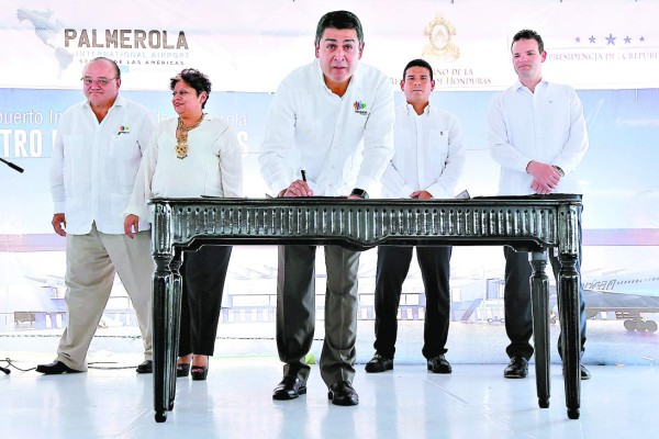 Aeropuerto de Palmerola estará en enero de 2018