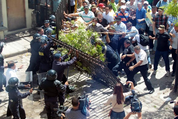 Tribunal de Sentencia piden mayor seguridad en la CSJ
