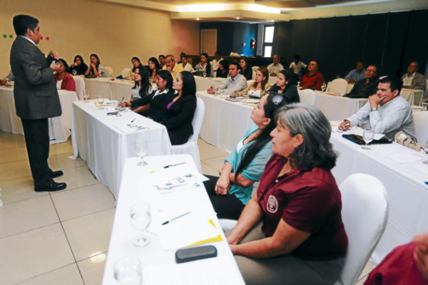 Los emprendedores se lucieron