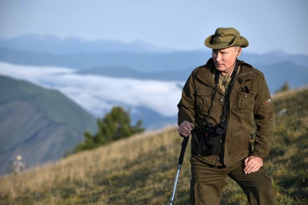 FOTOS: Las campestres vacaciones de Vladimir Putin en Siberia