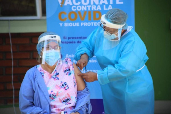 Así inició la segunda jornada de vacunación en Honduras (FOTOS)