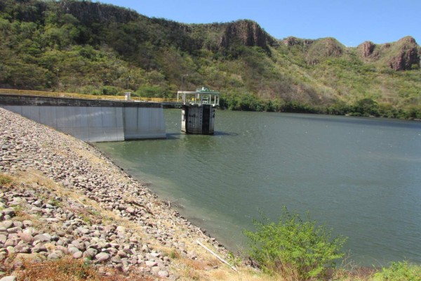 Represa Nacaome a punto de llegar al nivel mínimo para funcionar