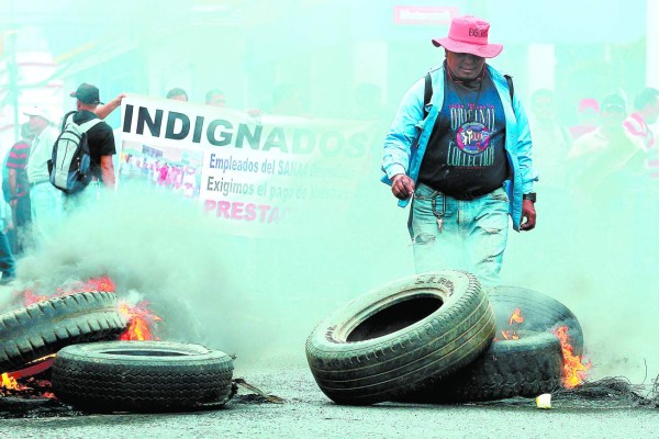 Solo L 2,200 millones ofrecen para pasivo laboral del SANAA