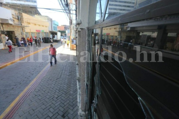 Nuevo desalojo de vendedores en el centro de Tegucigalpa