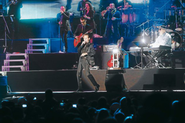 Hondureños bailaron al son de Marc Anthony