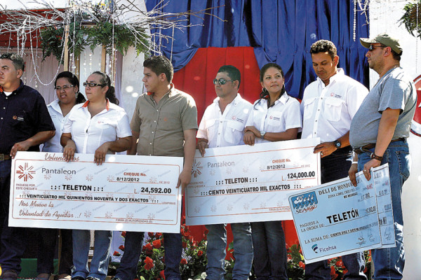 Zona sur de Honduras se desbordó en solidaridad a la Teletón