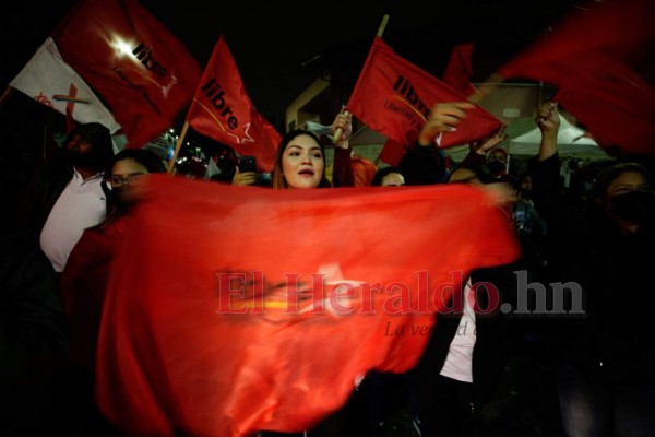 Entusiasmo y festejo en las calles por triunfo de Xiomara Castro (FOTOS)&nbsp;&nbsp;
