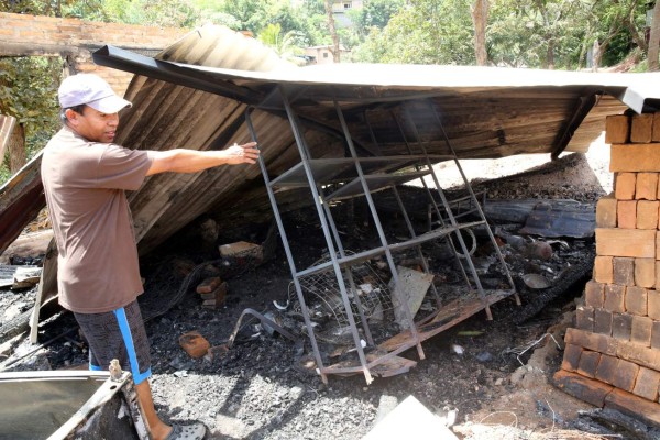 La capital de Honduras registra el 39 por ciento de los incendios en casas del país