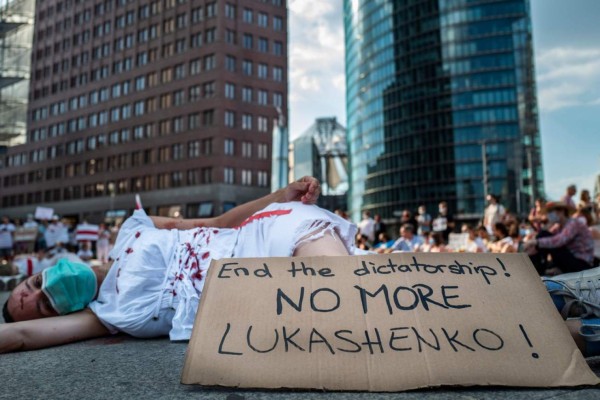 FOTOS: Brutalidad policial y represión durante protestas en Bielorrusia