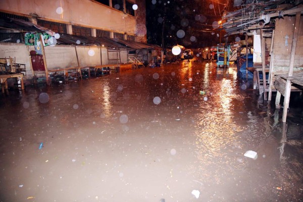 LLuvias reportan leves daños en la capital