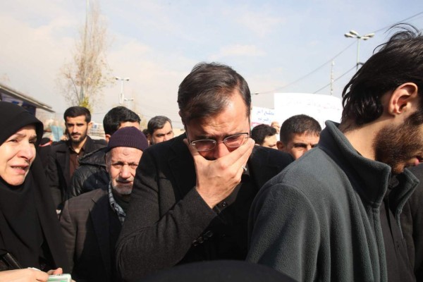 Llanto y sed de venganza: las protestas en Irán por el asesinato de Soleimani