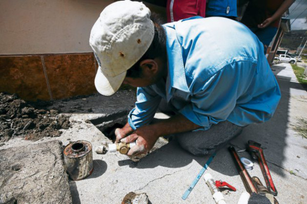 Alarmante robo de medidores de agua