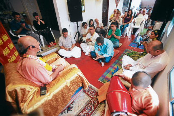 Refugio hindú en la capital hondureña