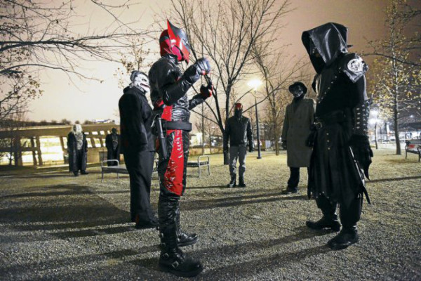 Héroes enmascarados de la vida real