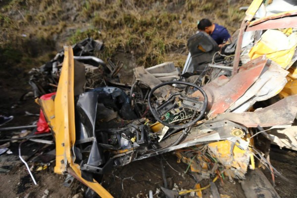 Empresa pagará a familias por accidente en salida al sur de Tegucigalpa