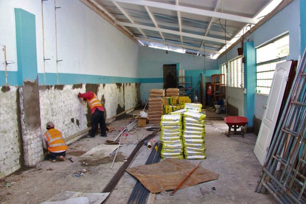 Inicia reparación de la sala de ortopedia del San Felipe