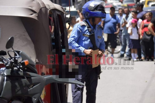 FOTOS: Matan conductor de mototaxi de certero disparo en La Concordia
