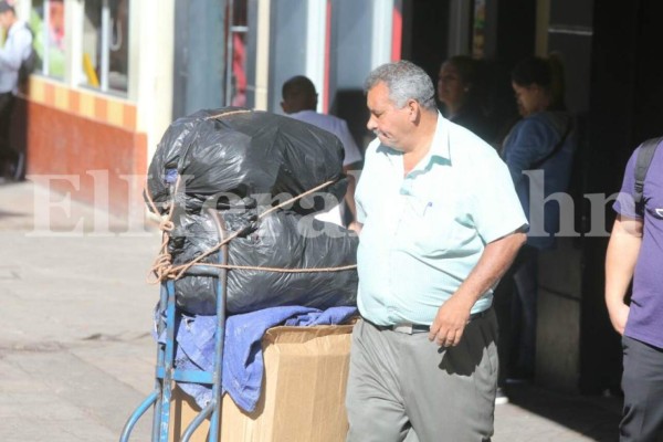 Nuevo desalojo de vendedores en el centro de Tegucigalpa