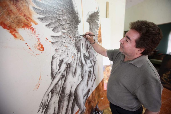 Arte: Armando Lara, un viaje al dibujo en carboncillo