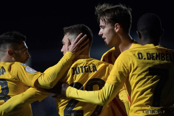 Así fue la celebración del Barcelona y el regreso de Dani Alves en la Copa de Rey