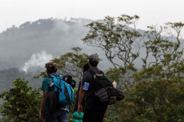FOTOS: Caravana migrante busca jalones para recorrer más de dos mil kilómetros faltantes
