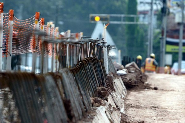 En un 45 por ciento avanzan trabajos del túnel del Juan Pablo II