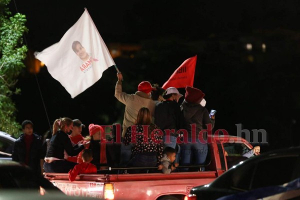Entusiasmo y festejo en las calles por triunfo de Xiomara Castro (FOTOS)&nbsp;&nbsp;
