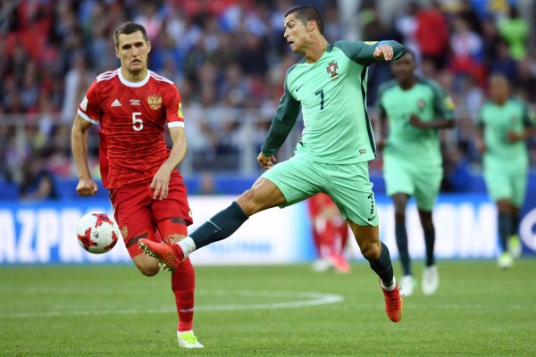 Cristiano Ronaldo le dio el triunfo a Portugal ante la anfitriona Rusia en la Copa Confederaciones 2017