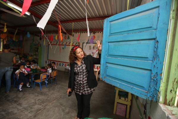 Jardín de niños se cae a pedazos
