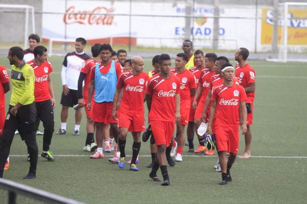 Más intensidad en el entrenamiento del Olimpia