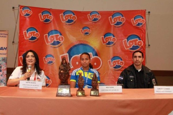 Loto da bienvenida a Selección de Baloncesto Sub -15